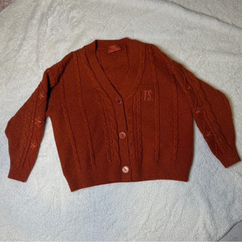 Taylor Swift cardigan - Life of a show girl